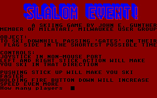 Slalom Event! — screenshot 1